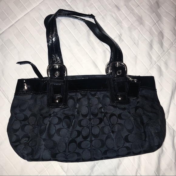 Coach Handbags - Black Coach Purse
